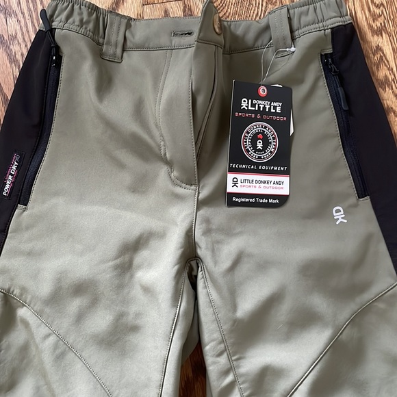 Fleece lined UPF 50+ hiking, snowboard,ski,winter pants size S - Picture 2 of 2